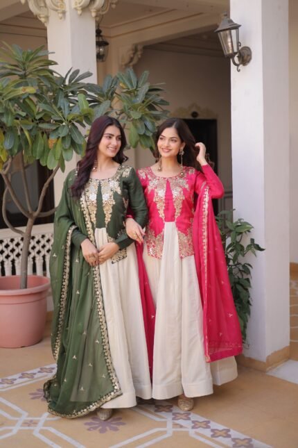 *GOWN WITH DUPATTA COLLECTIONS 2026*